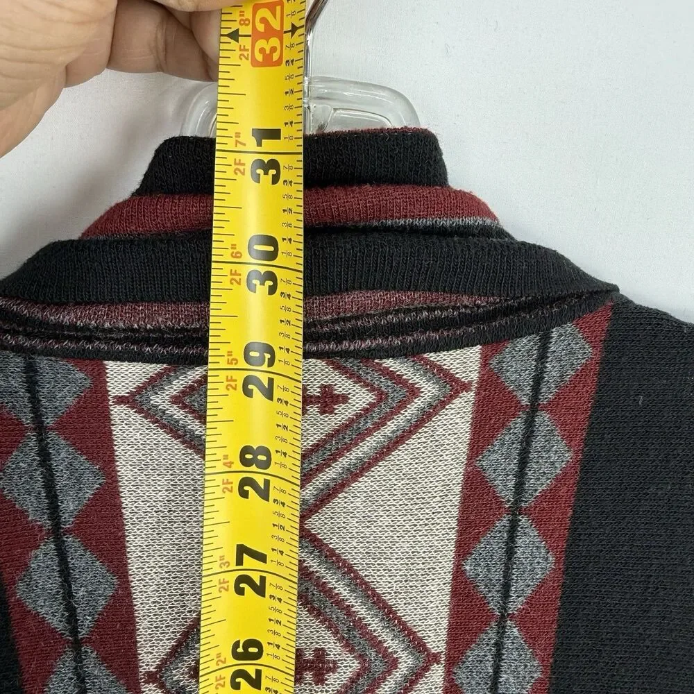 Vtg Daytrip Women’s Cardigan Small Southwestern Sweater Open Front Cozy Knit